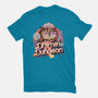 Drama In The Dungeon-Mens-Heavyweight-Tee-glitchygorilla