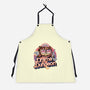 Drama In The Dungeon-Unisex-Kitchen-Apron-glitchygorilla
