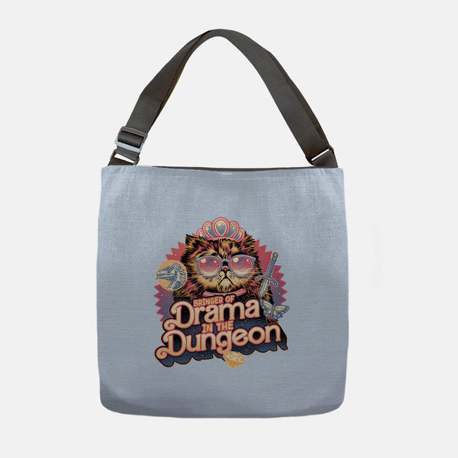 Drama In The Dungeon-None-Adjustable Tote-Bag-glitchygorilla