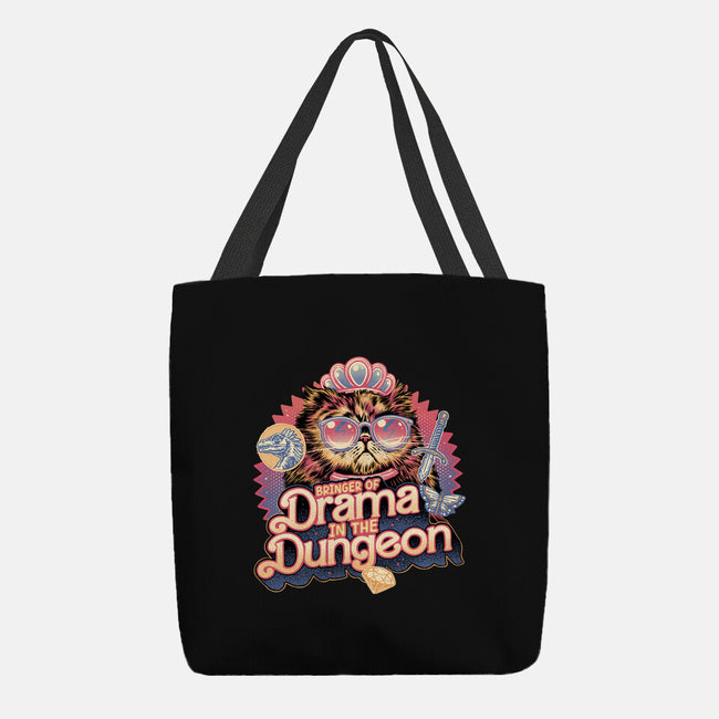 Drama In The Dungeon-None-Basic Tote-Bag-glitchygorilla