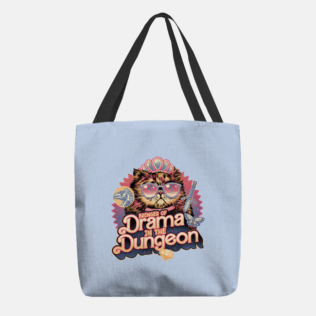 Drama In The Dungeon-None-Basic Tote-Bag-glitchygorilla