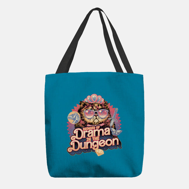 Drama In The Dungeon-None-Basic Tote-Bag-glitchygorilla