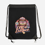 Drama In The Dungeon-None-Drawstring-Bag-glitchygorilla