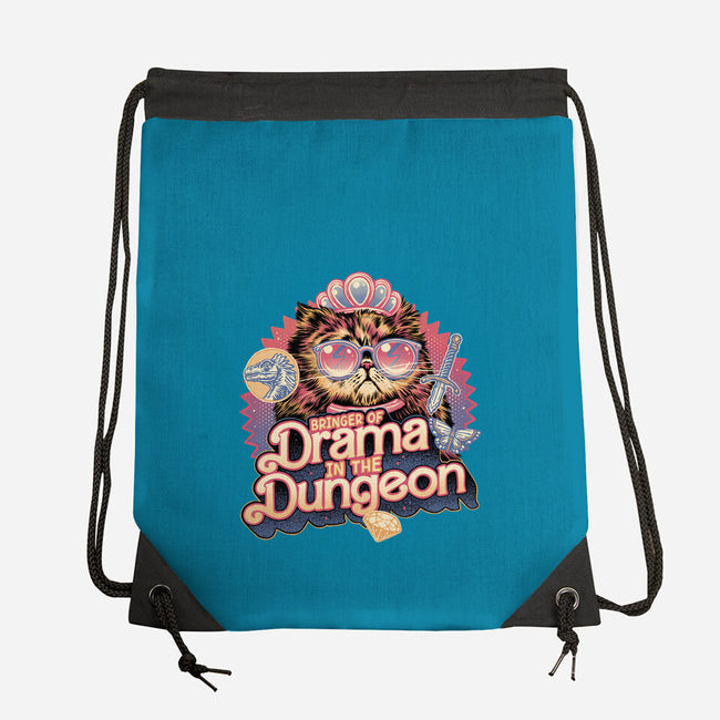Drama In The Dungeon-None-Drawstring-Bag-glitchygorilla