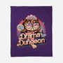 Drama In The Dungeon-None-Fleece-Blanket-glitchygorilla
