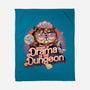 Drama In The Dungeon-None-Fleece-Blanket-glitchygorilla