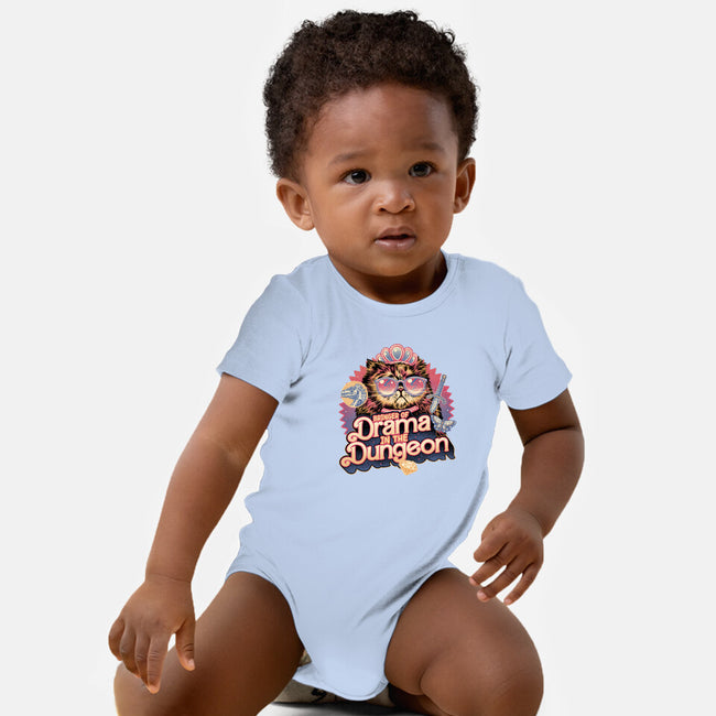 Drama In The Dungeon-Baby-Basic-Onesie-glitchygorilla
