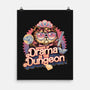 Drama In The Dungeon-None-Matte-Poster-glitchygorilla