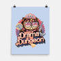 Drama In The Dungeon-None-Matte-Poster-glitchygorilla