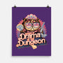 Drama In The Dungeon-None-Matte-Poster-glitchygorilla