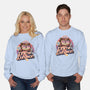 Drama In The Dungeon-Unisex-Crew Neck-Sweatshirt-glitchygorilla