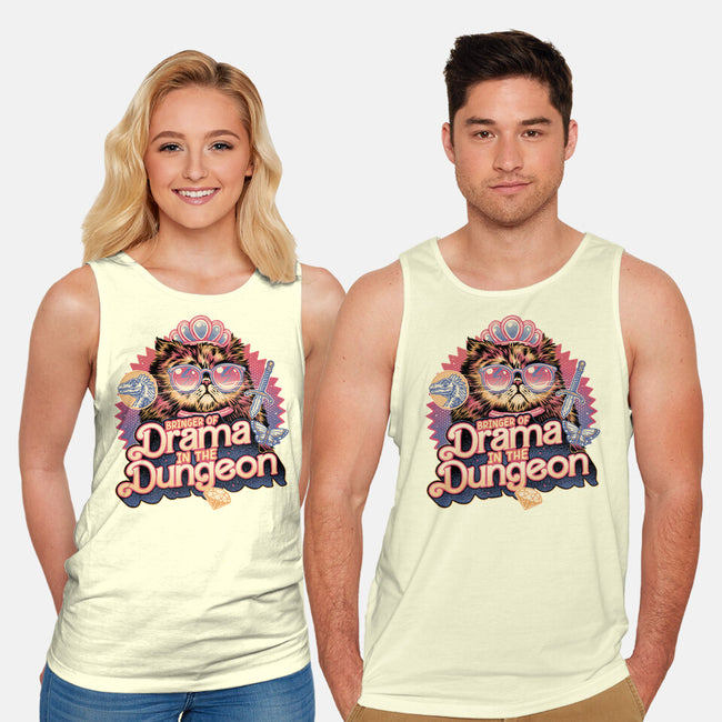 Drama In The Dungeon-Unisex-Basic-Tank-glitchygorilla