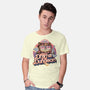 Drama In The Dungeon-Mens-Basic-Tee-glitchygorilla