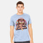 Drama In The Dungeon-Mens-Heavyweight-Tee-glitchygorilla