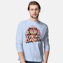 Drama In The Dungeon-Mens-Long Sleeved-Tee-glitchygorilla