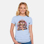 Drama In The Dungeon-Womens-Fitted-Tee-glitchygorilla