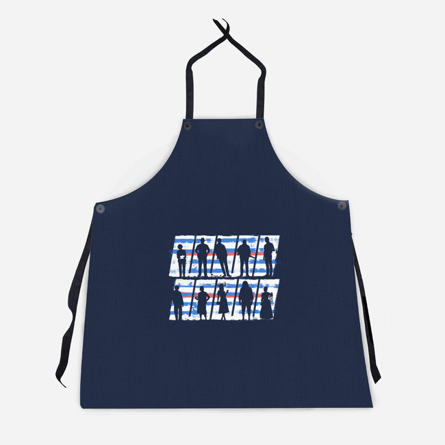 Widows Bay Islanders-Unisex-Kitchen-Apron-rocketman_art