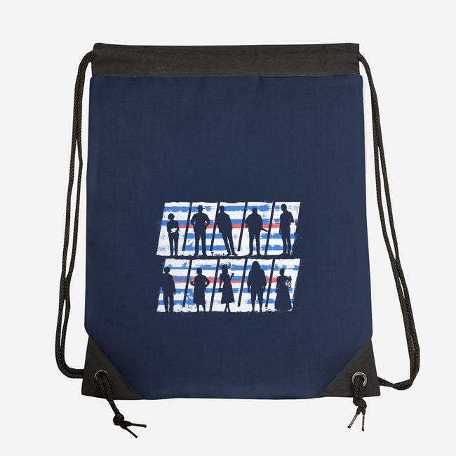 Widows Bay Islanders-None-Drawstring-Bag-rocketman_art
