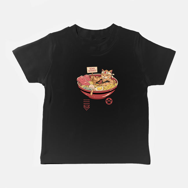 Send Noods Meowster-Baby-Basic-Tee-vp021