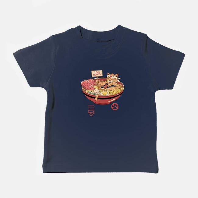 Send Noods Meowster-Baby-Basic-Tee-vp021