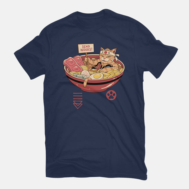 Send Noods Meowster-Unisex-Basic-Tee-vp021