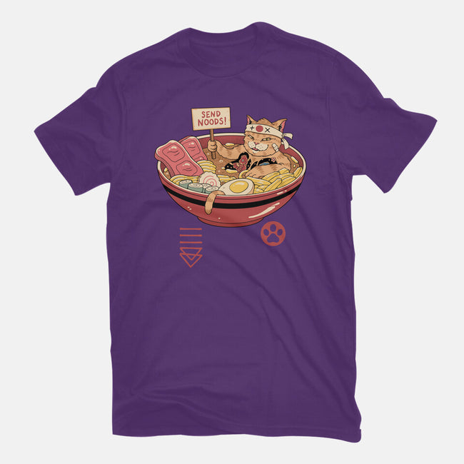 Send Noods Meowster-Youth-Basic-Tee-vp021
