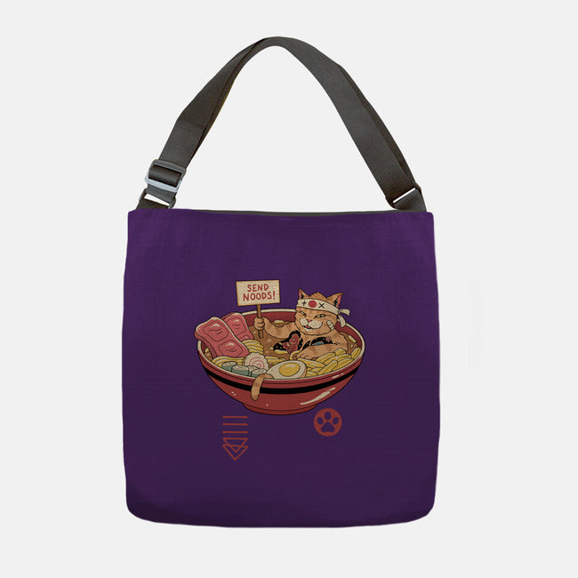 Send Noods Meowster-None-Adjustable Tote-Bag-vp021