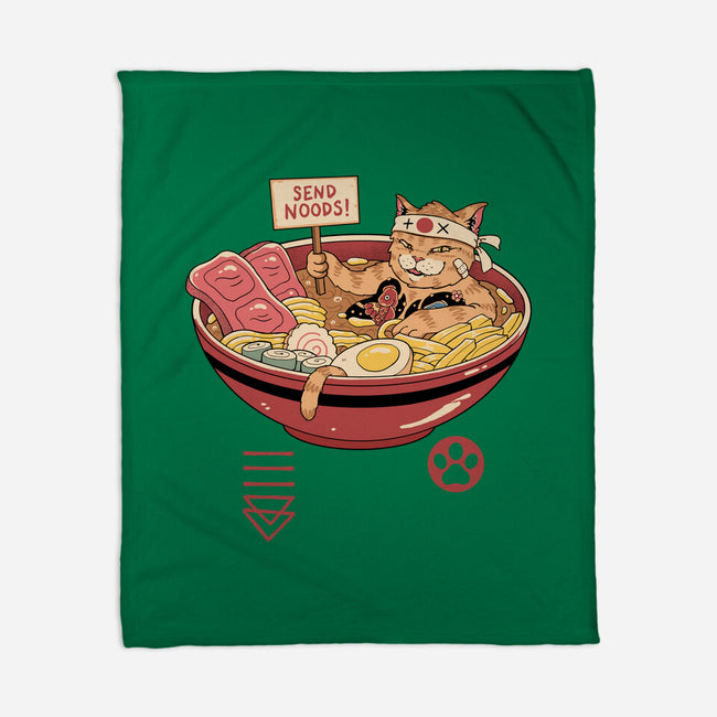 Send Noods Meowster-None-Fleece-Blanket-vp021