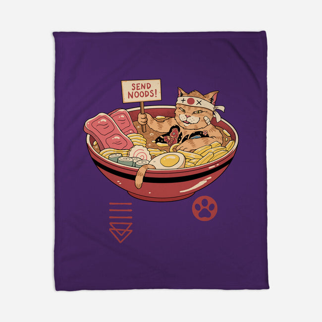Send Noods Meowster-None-Fleece-Blanket-vp021