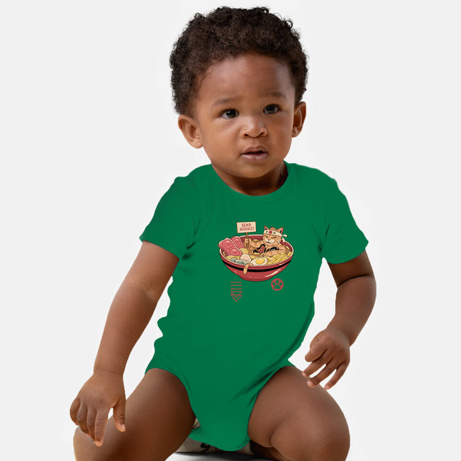 Send Noods Meowster-Baby-Basic-Onesie-vp021