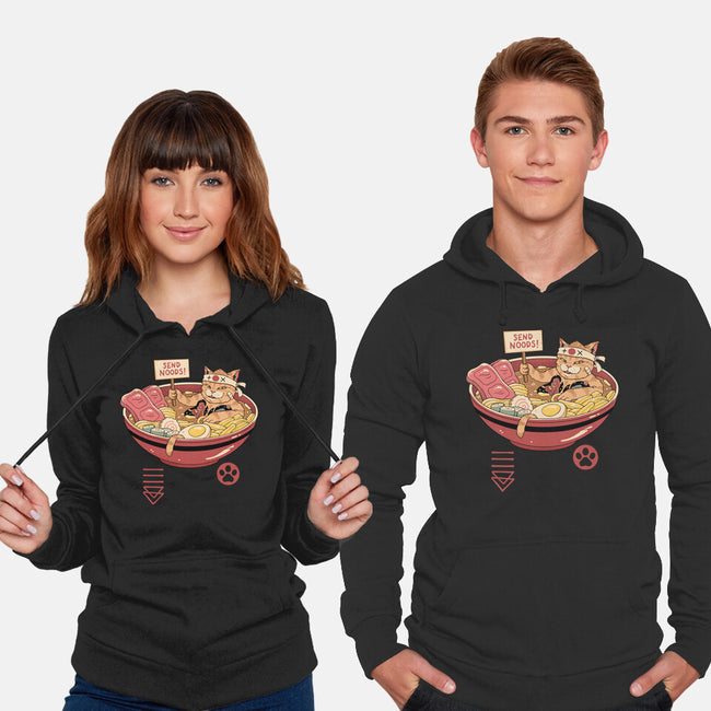Send Noods Meowster-Unisex-Pullover-Sweatshirt-vp021