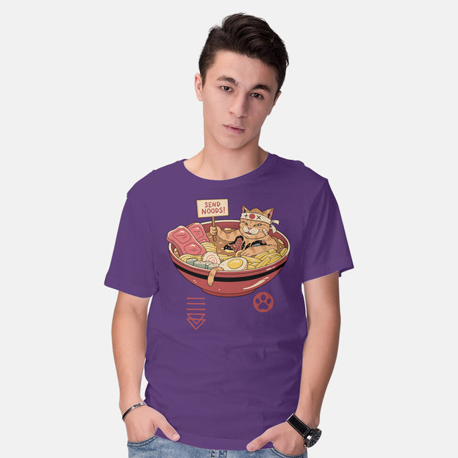 Send Noods Meowster-Mens-Basic-Tee-vp021
