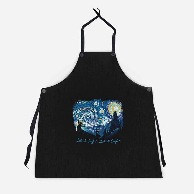 Let It Gogh Let It Gogh-Unisex-Kitchen-Apron-dandingeroz