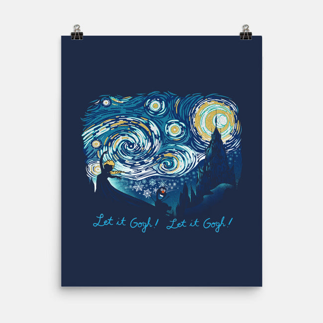 Let It Gogh Let It Gogh-None-Matte-Poster-dandingeroz
