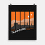 Visit Tatooine National Park-None-Matte-Poster-rocketman_art