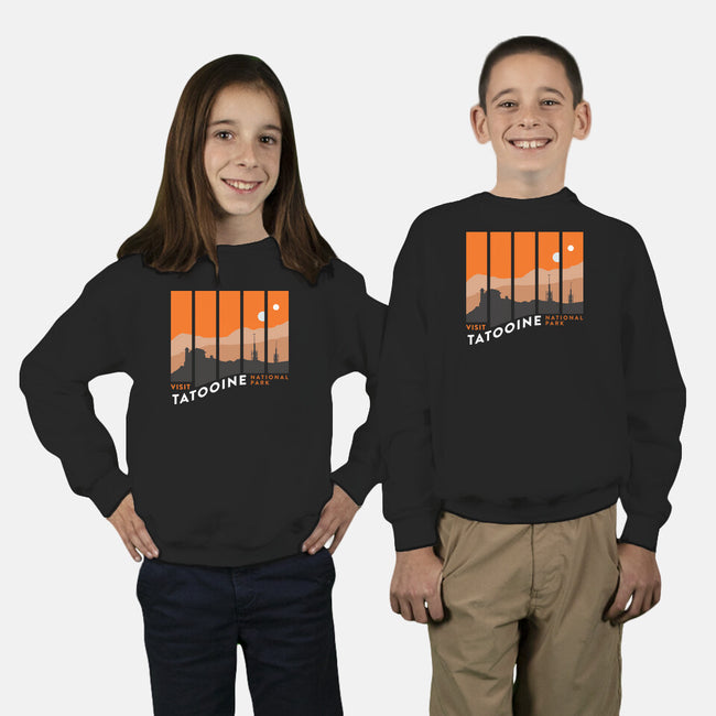 Visit Tatooine National Park-Youth-Crew Neck-Sweatshirt-rocketman_art