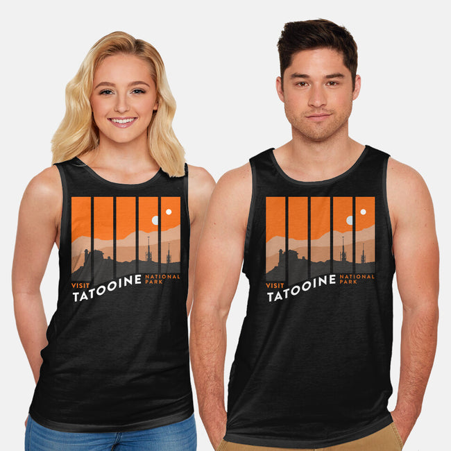 Visit Tatooine National Park-Unisex-Basic-Tank-rocketman_art