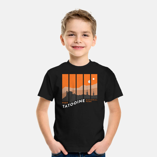 Visit Tatooine National Park-Youth-Basic-Tee-rocketman_art