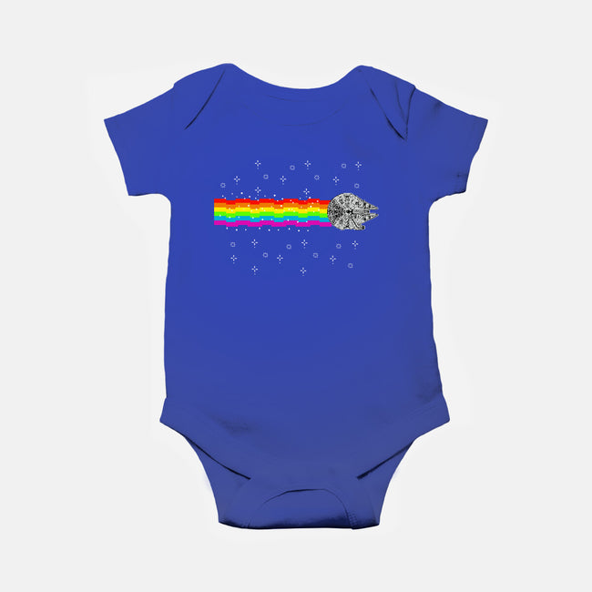 Nyan Falcon-Baby-Basic-Onesie-kharmazero