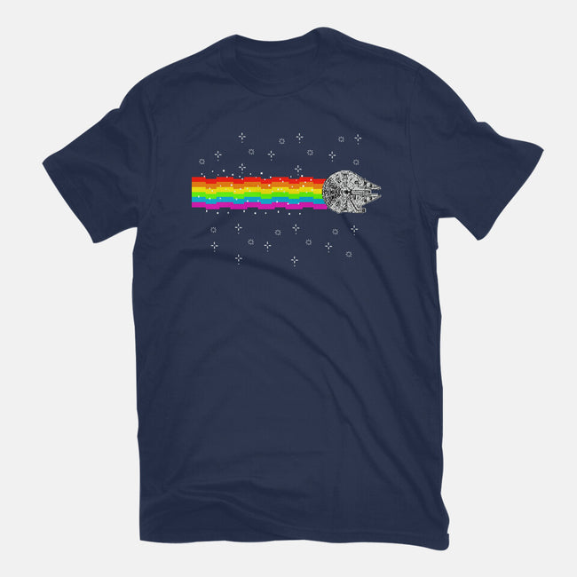 Nyan Falcon-Unisex-Basic-Tee-kharmazero
