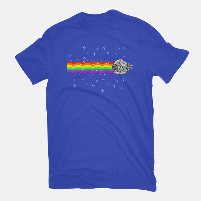 Nyan Falcon-Womens-Fitted-Tee-kharmazero