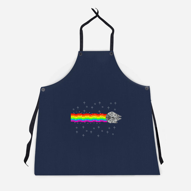 Nyan Falcon-Unisex-Kitchen-Apron-kharmazero