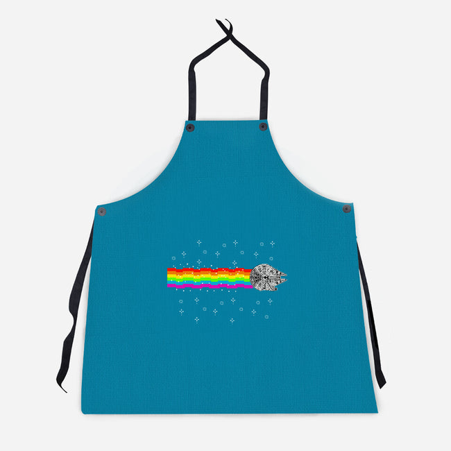 Nyan Falcon-Unisex-Kitchen-Apron-kharmazero