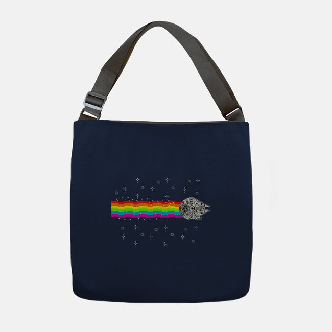 Nyan Falcon-None-Adjustable Tote-Bag-kharmazero