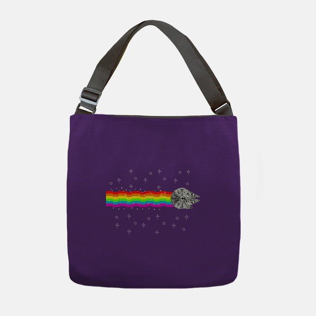 Nyan Falcon-None-Adjustable Tote-Bag-kharmazero