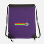 Nyan Falcon-None-Drawstring-Bag-kharmazero