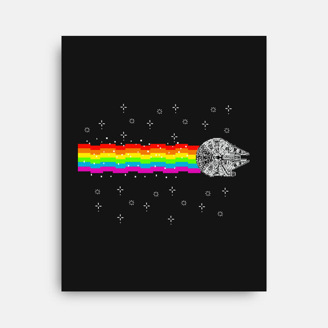 Nyan Falcon-None-Stretched-Canvas-kharmazero
