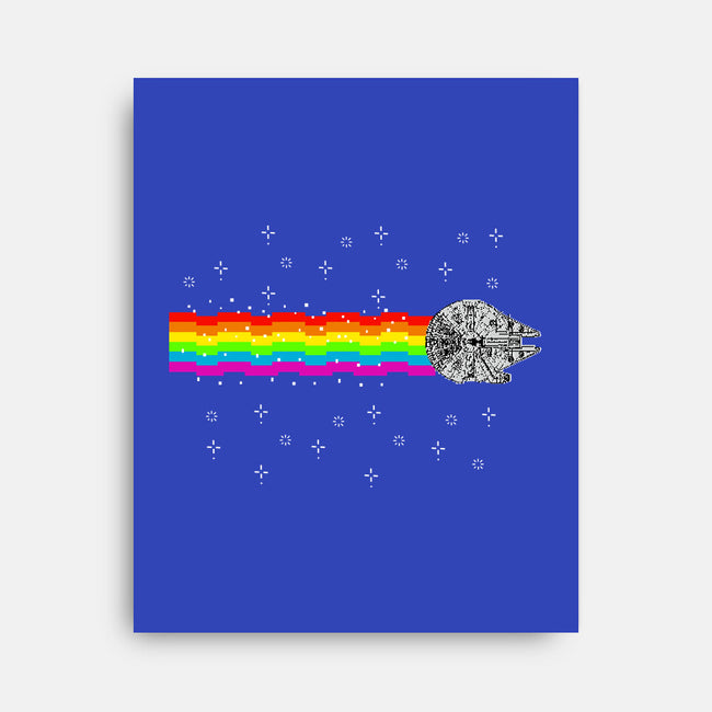 Nyan Falcon-None-Stretched-Canvas-kharmazero