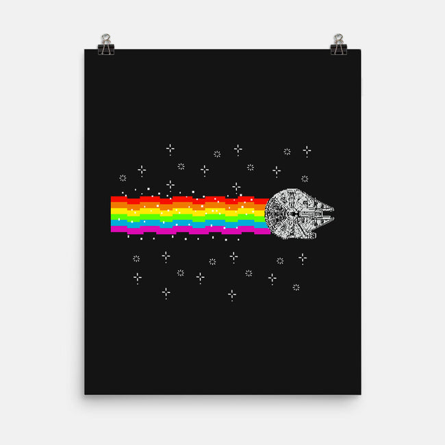 Nyan Falcon-None-Matte-Poster-kharmazero