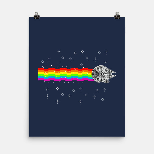 Nyan Falcon-None-Matte-Poster-kharmazero